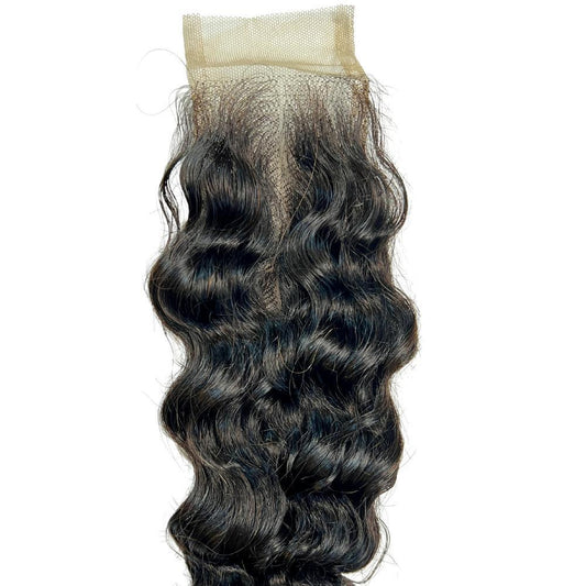 Brazilian Deep Wave Transparent 2"x6" Closure